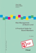 Cover: Risk Management at Board Level - Haupt Verlag