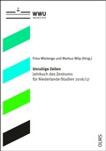 Cover: Unruhige Zeiten - Georg Olms Verlag