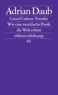 Cover: Cancel Culture Transfer - Suhrkamp