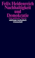 Cover: Nachhaltigkeit und Demokratie - Suhrkamp