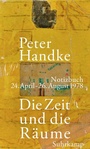 Cover: Die Zeit und die Räume - Suhrkamp