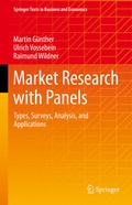 Cover: Market Research with Panels - Springer