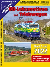 Abbildung von: DB-Lokomotiven und Triebwagen 2022 - EK-Verlag - Eisenbahn-Kurier