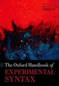 Enlarge image Cover: The Oxford Handbook of Experimental Syntax - Oxford University Press