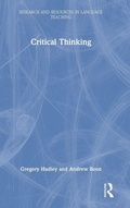 Cover: Critical Thinking - Routledge