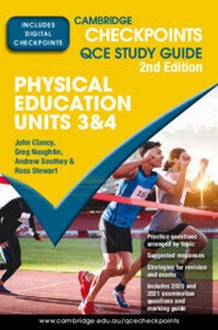 Abbildung von: Cambridge Checkpoints QCE Study Guides Physical Education Units 3&4 - Cambridge University Press