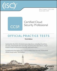 Abbildung von: ISC2 CCSP Certified Cloud Security Professional Official Practice Tests - Wiley