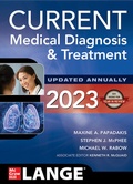 Cover: CURRENT Medical Diagnosis and Treatment 2023 - McGraw-Hill Education