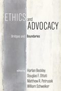 Cover: Ethics and Advocacy - Wipf and Stock Publishers