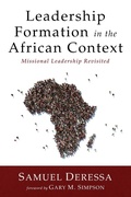 Cover: Leadership Formation in the African Context - Wipf & Stock Publishers