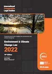 Abbildung von: The International Comparative Legal Guide to Environment & Climate Change Law 2022 2022 - Global Legal Group Ltd