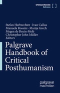 Cover: Palgrave Handbook of Critical Posthumanism - Palgrave Macmillan