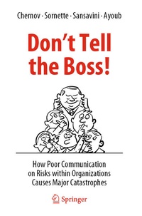 Enlarge image Cover: Don't Tell the Boss! - Springer