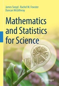 Cover: Mathematics and Statistics for Science - Springer