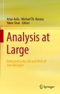 Cover: Analysis at Large - Springer