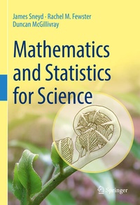 Enlarge image Cover: Mathematics and Statistics for Science - Springer