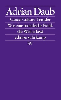 Abbildung von: Cancel Culture Transfer - Suhrkamp