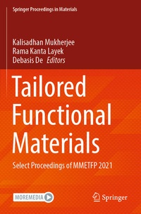 Enlarge image Cover: Tailored Functional Materials - Springer