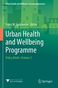 Cover: Urban Health and Wellbeing Programme - Springer