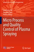 Cover: Micro Process and Quality Control of Plasma Spraying - Springer