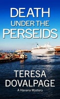 Cover: Death Under the Perseids - Thorndike Press Large Print