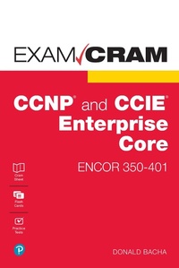 Abbildung von: CCNP and CCIE Enterprise Core ENCOR 350-401 Exam Cram - Pearson It Certification