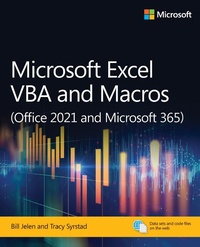 Abbildung von: Microsoft Excel VBA and Macros (Office 2021 and Microsoft 365) - Addison Wesley