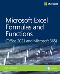 Bild: Microsoft Excel Formulas and Functions (Office 2021 and Microsoft 365) - Addison Wesley