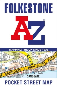 Abbildung von: Folkestone A-Z Pocket Street Map - HarperCollins