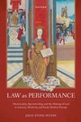 Cover: Law as Performance - OUP eBook