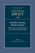 Cover: Parodies, Hoaxes, Mock Treatises - Cambridge University Press