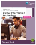Cover: BTEC Tech Award 2022 Digital Information Technology Student Book - Pearson Education Limited