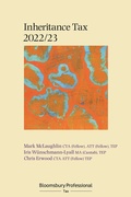 Cover: Bloomsbury Professional Inheritance Tax 2022/23 - Bloomsbury Professional