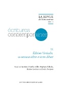 Cover: Editions Verticales, Ou Comment Editer Et Ecrire Debout - Classiques Garnier