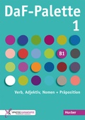 Cover: DaF-Palette 1: Verb, Adjektiv, Nomen + Pr&auml;position - Hueber Verlag