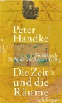 Cover: Die Zeit und die Räume - Suhrkamp