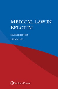 Abbildung von: Medical Law in Belgium - Kluwer Law International