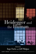 Cover: Heidegger and the Human - State University of New York Press