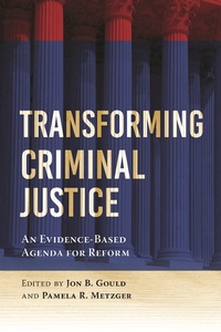 Abbildung von: Transforming Criminal Justice - New York University Press