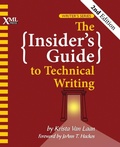 Cover: The Insider's Guide to Technical Writing - XML Press