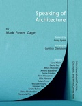 Cover: Speaking of Architecture - Goff Books