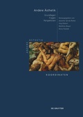 Cover: Andere &Auml;sthetik - De Gruyter