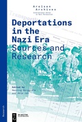 Bild: Deportations in the Nazi Era - De Gruyter Oldenbourg