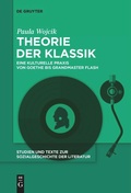 Cover: Theorie der Klassik - De Gruyter
