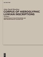 Cover: Corpus of Hieroglyphic Luwian Inscriptions - De Gruyter