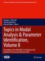 Cover: Topics in Modal Analysis & Parameter Identification, Volume 8 - Springer