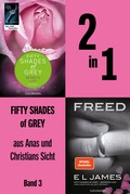 Cover: 2in1 Fifty Shades of Grey aus Anas und Christians Sicht - Goldmann