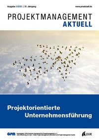 Abbildung von: PROJEKTMANAGEMENT AKTUELL 5 (2020) - UVK