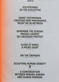 Cover: For Many Voices (text block) - Freigeist Verlag