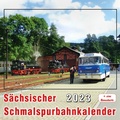 Cover: S&auml;chsischer Schmalspurbahnkalender 2023 - Bildverlag B&ouml;ttger GbR